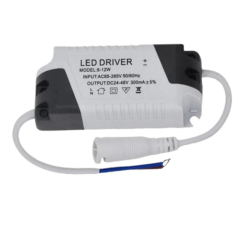 AC DC LED Driver Power Supply 8 12W DC Transformer For Tube Lamp Panel Lighting 6PCS - Image 1